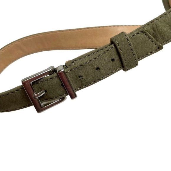 NIB SCHUTZ EDUARDA WEDGE SANDALS IN ASPEN GREEN SZ:9.5  NWT - Picture 12 of 13